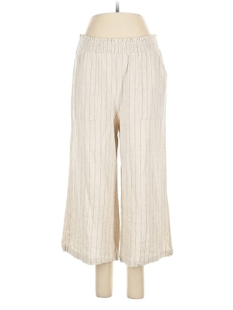 Pre-owned Allie Rose Casual Pants In White