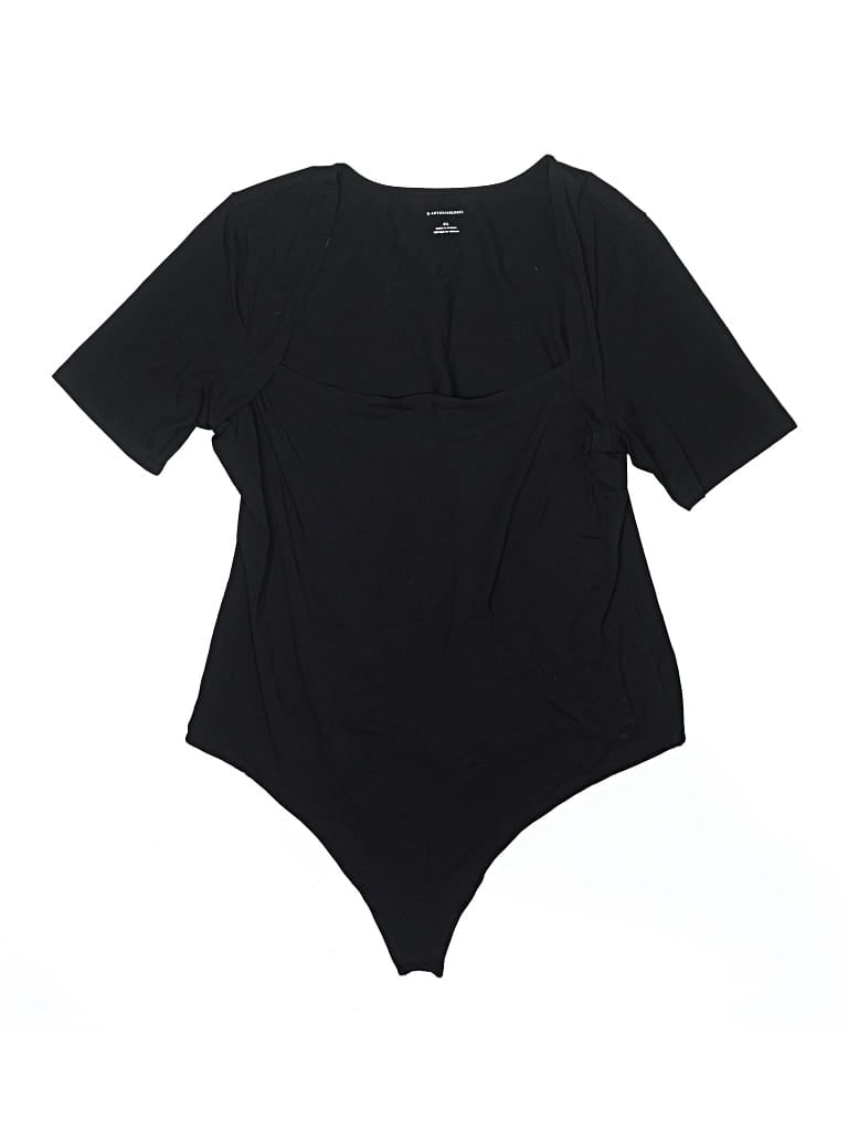 Pre-owned By Anthropologie Bodysuit In Black