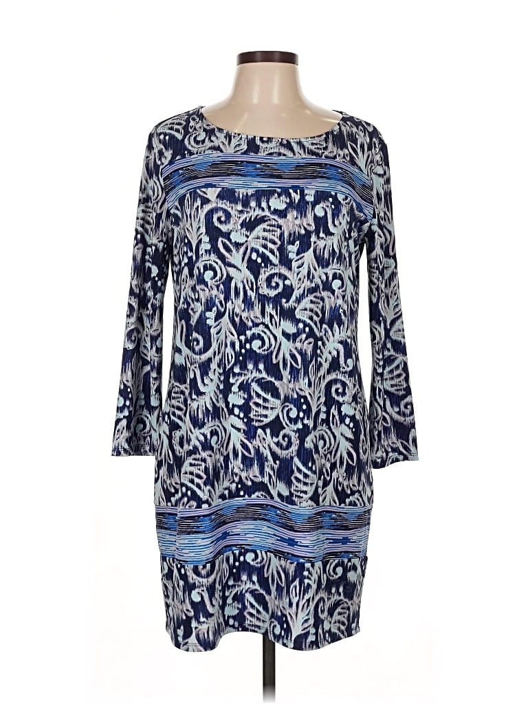 Pre-owned Bcbgmaxazria Casual Dress In Blue