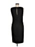 Ann Taylor 100% Polyester Solid Black Cocktail Dress Size 6 - photo 2