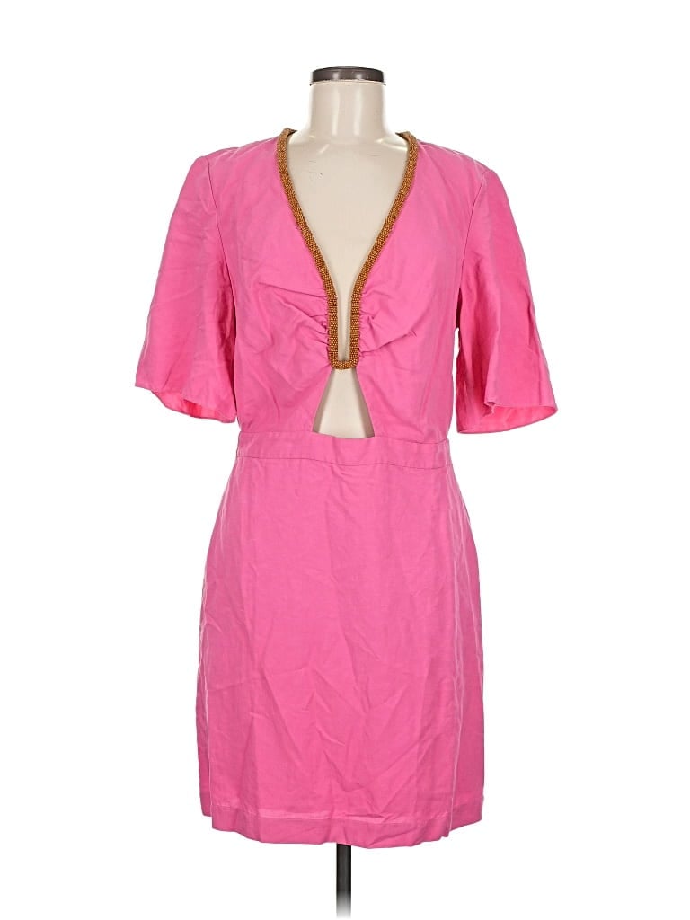 Vix By Paula Hermanny Casual Dress In Pink