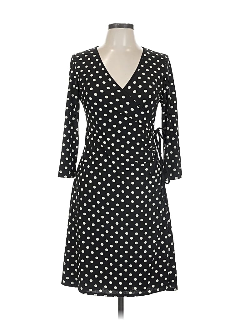 Pre-owned City Triangles Casual Dress In Black