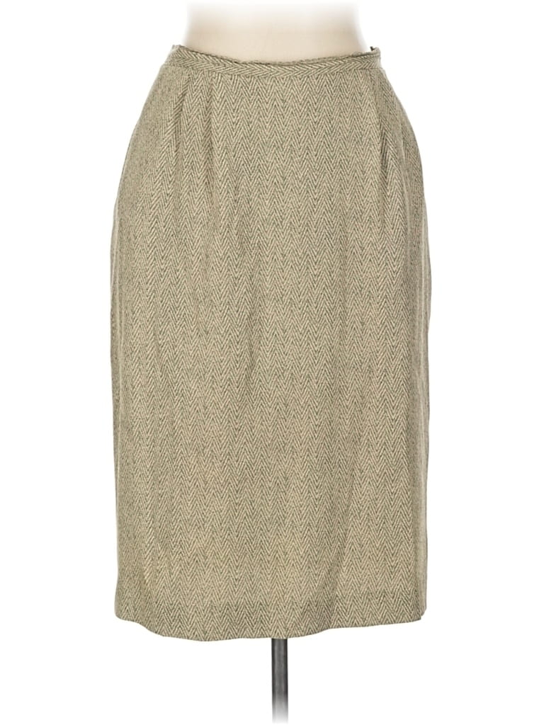 Pre-owned Unbranded Casual Skirt In Brown