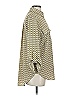 MICHAEL Michael Kors Chevron-herringbone Green Long Sleeve Blouse Size S - photo 4