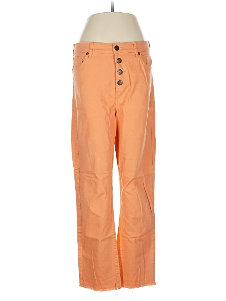 Pre-owned Ann Taylor Loft Outlet Casual Pants In Orange