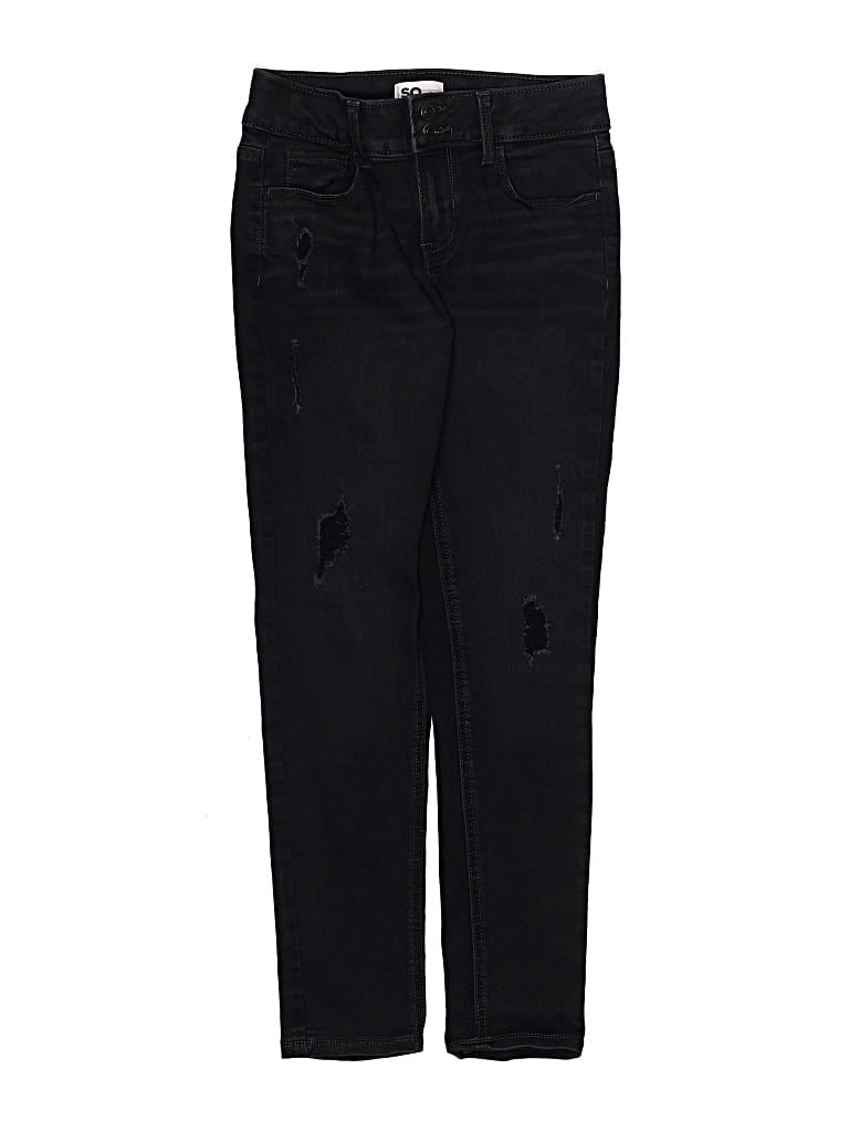 Pre-owned Sonoma Goods For Life Kids' Jeans In Black