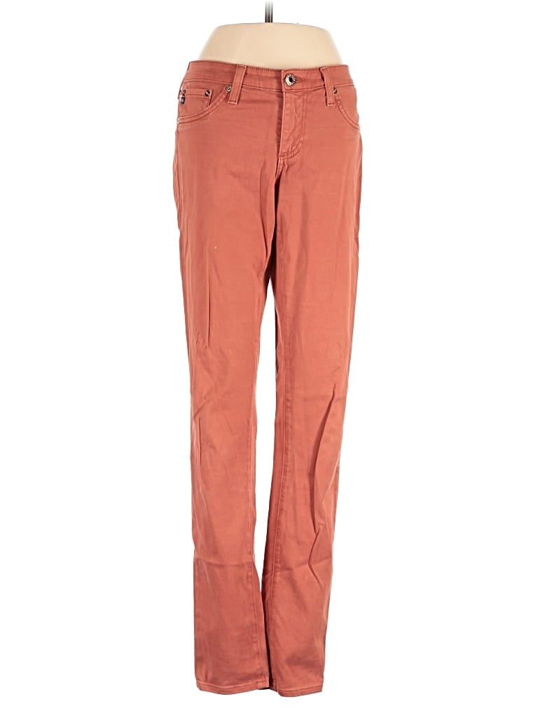 Pre-owned Adriano Goldschmied Casual Pants In Orange