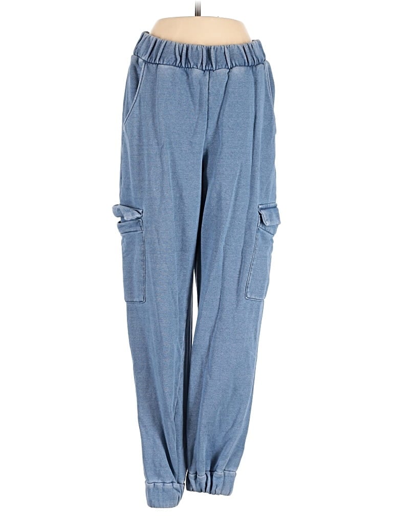 Pre-owned Express Cargo Pants In Blue