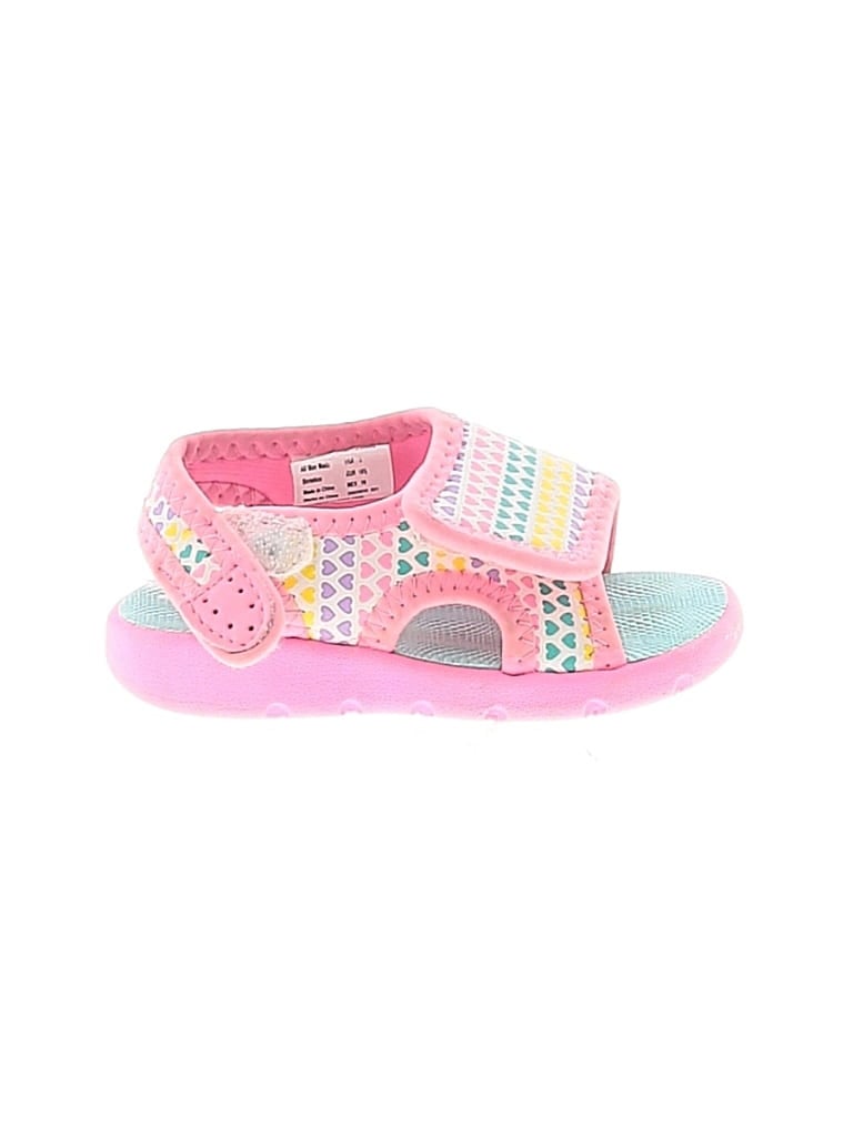 Pre-owned Wonder Nation Kids' Sandals In Pink