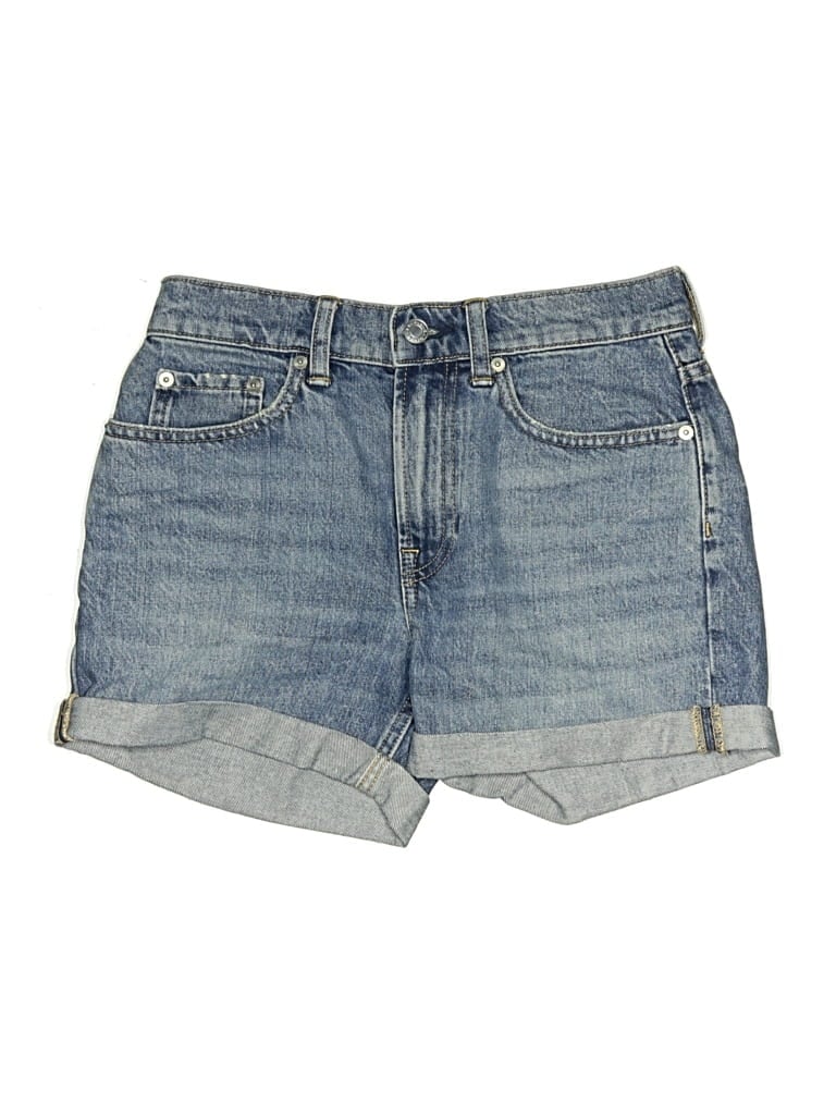 Pre-owned Everlane Denim Shorts In Blue