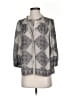 Joie 100% Silk Gray 3/4 Sleeve Silk Top Size XS - photo 1