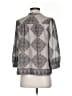 Joie 100% Silk Gray 3/4 Sleeve Silk Top Size XS - photo 2