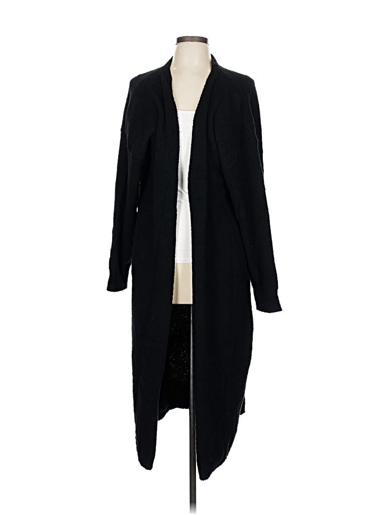 Pre-owned Unbranded Cardigan Sweater In Black