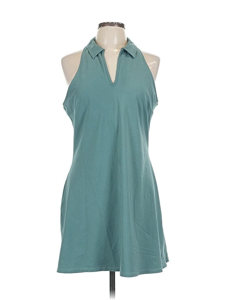 Pre-owned Abercrombie & Fitch Casual Dress In Blue