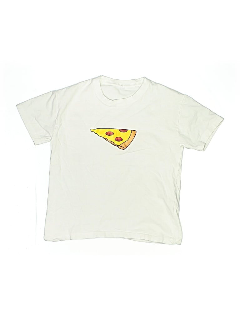 Pre-owned Assorted Brands Kids' Short Sleeve T-shirt In White