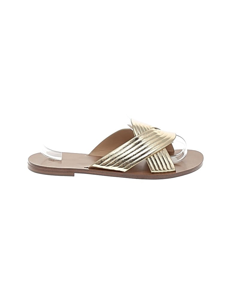 Pre-owned H&m Sandals In Gold