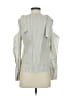 BCBGMAXAZRIA 100% Cotton Silver Sleeveless Blouse Size S - photo 2