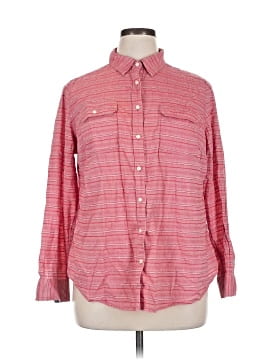 St. John's Bay Long Sleeve Button Down Shirt