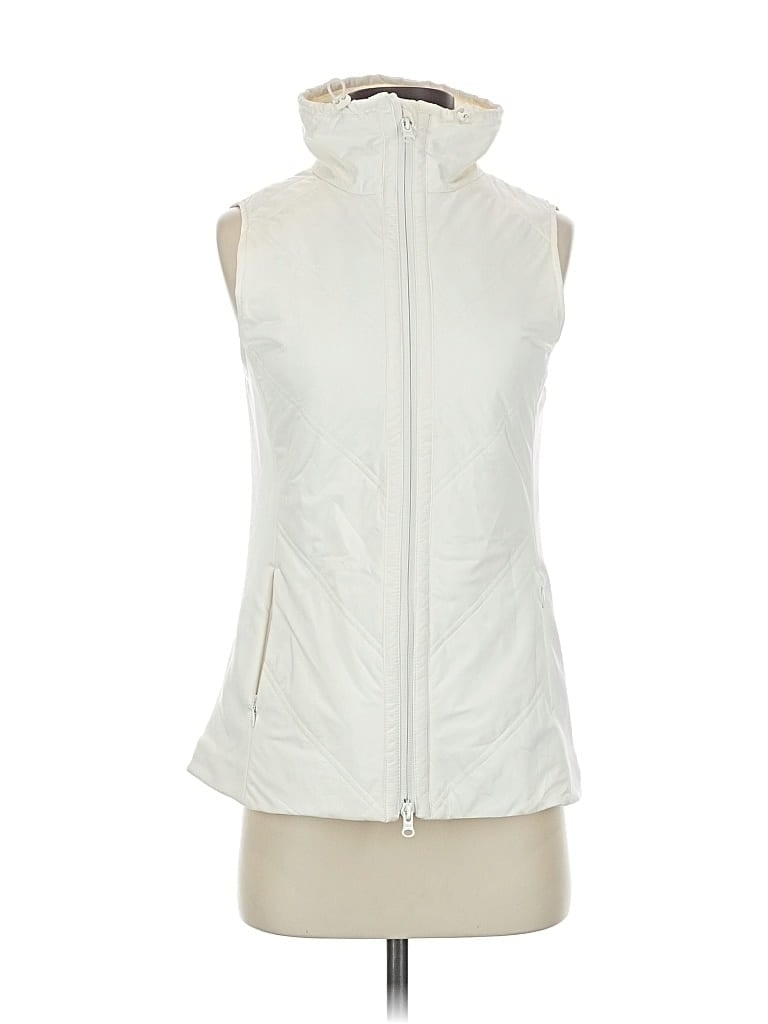 Pre-owned T By Talbots Vest In White