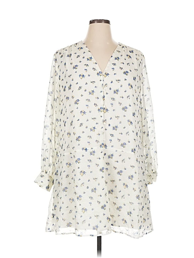 Pre-owned Samsoe & Samsoe Casual Dress In White