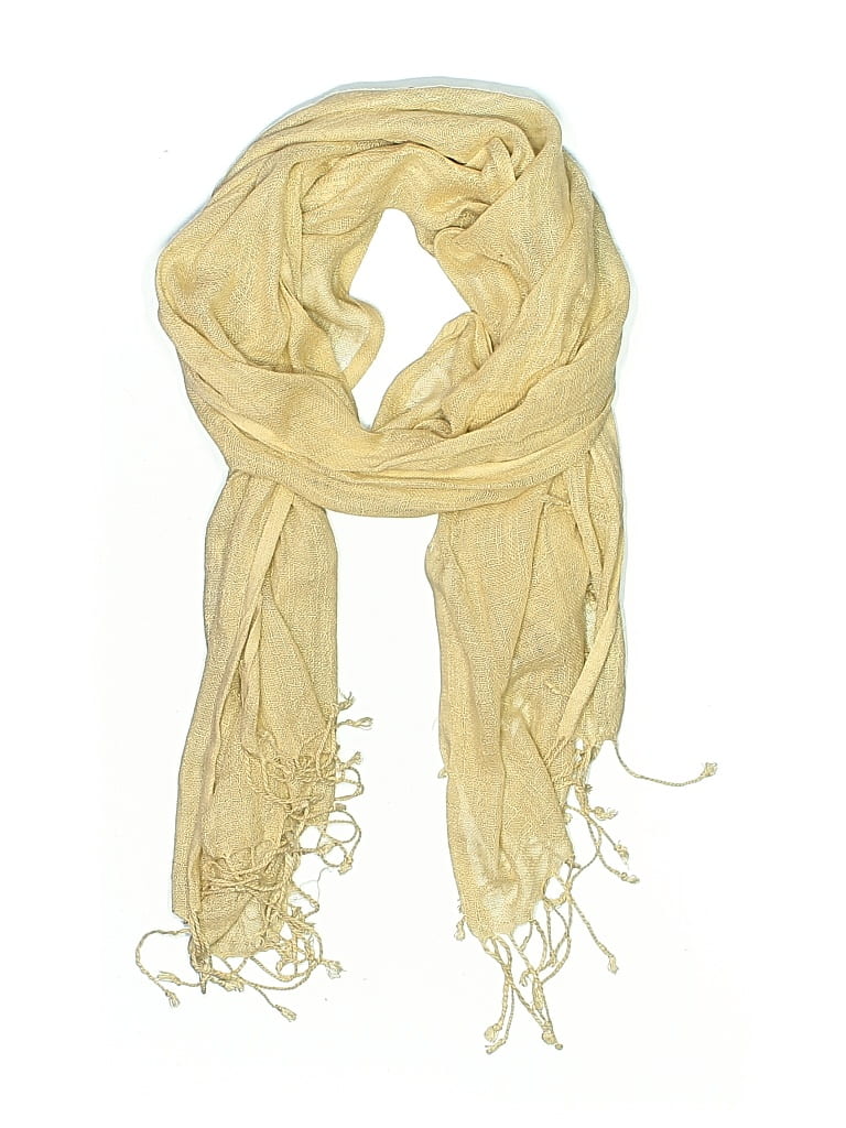 Pre-owned Unbranded Scarf In Brown