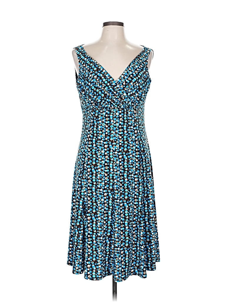 Pre-owned Jones Studio Casual Dress In Blue