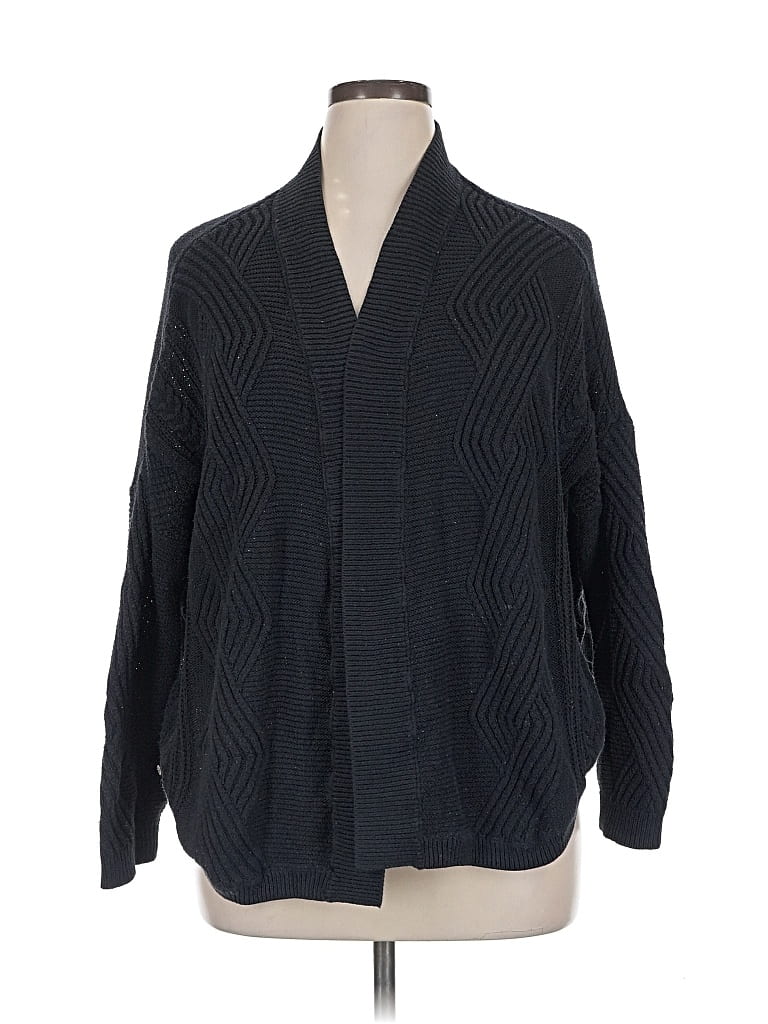 Pre-owned Universal Thread Cardigan Sweater In Black