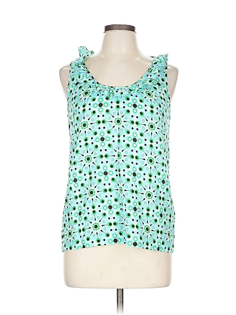 Pre-owned Kate Spade New York Sleeveless Blouse In Green