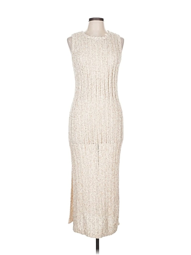 Pre-owned By The River Cocktail Dress In Silver