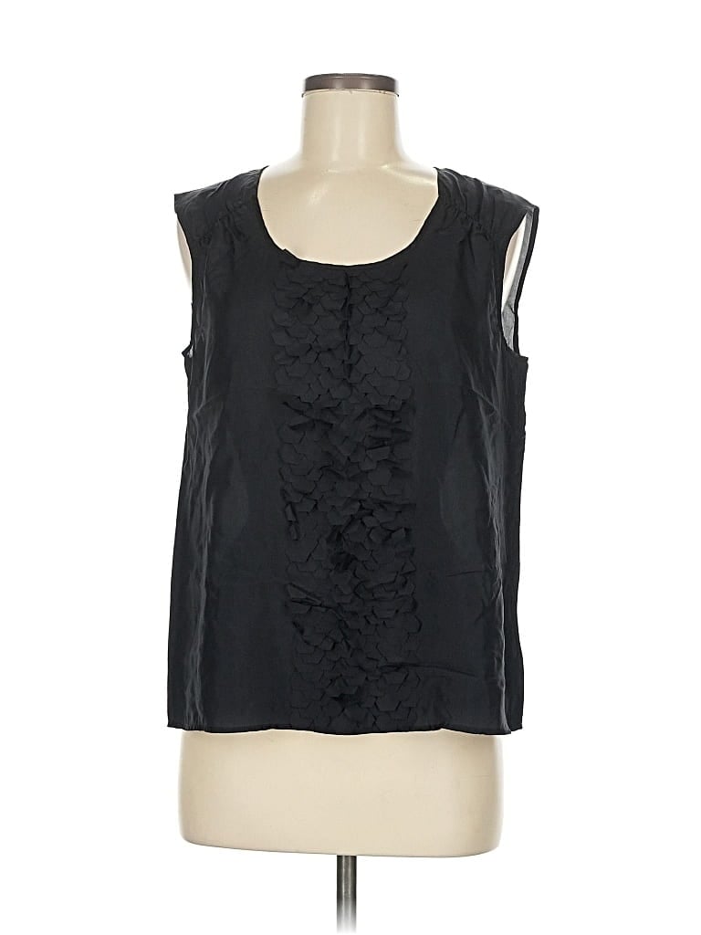 Pre-owned Talbots Sleeveless T-shirt In Black