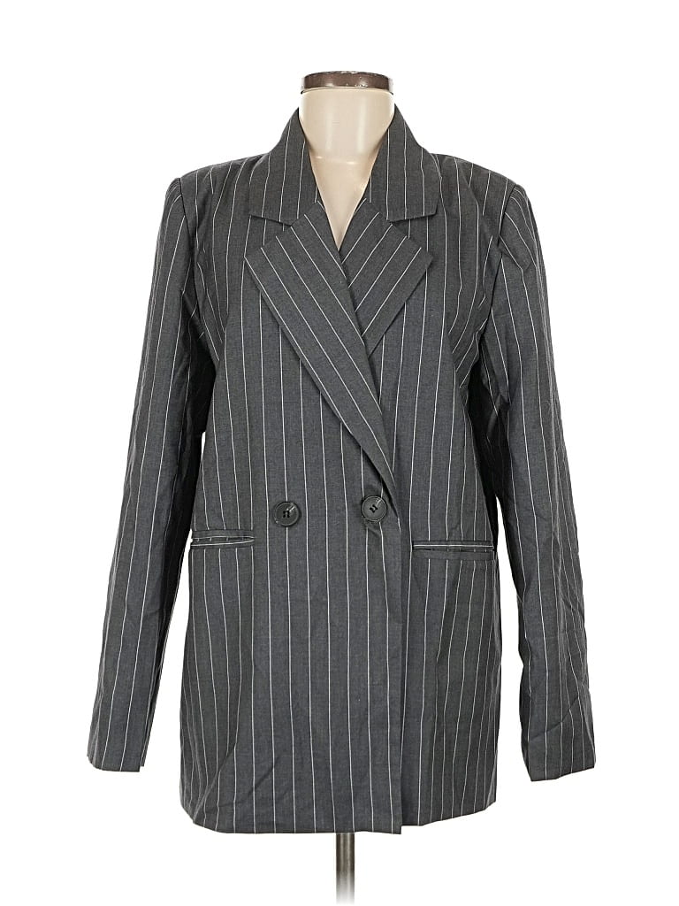 Pre-owned Isalis Blazer Jacket In Gray