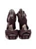 Dana Davis Burgundy Heels Size 8 1/2 - photo 2
