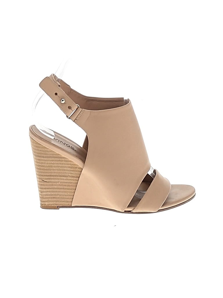 Pre-owned Vince Wedges In Pink