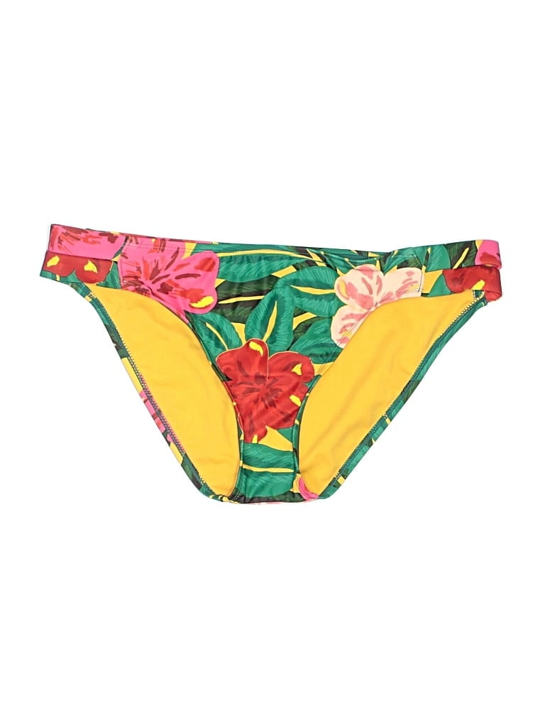 Pre-owned Kona Sol Swimsuit Bottoms In Green