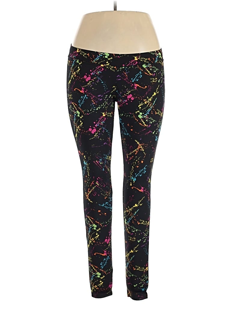 Pre-owned Tipsy Elves Active Pants In Black