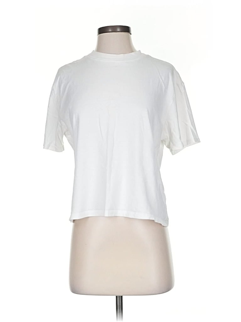 ABERCROMBIE & FITCH Pre-owned Short Sleeve T-shirt In White