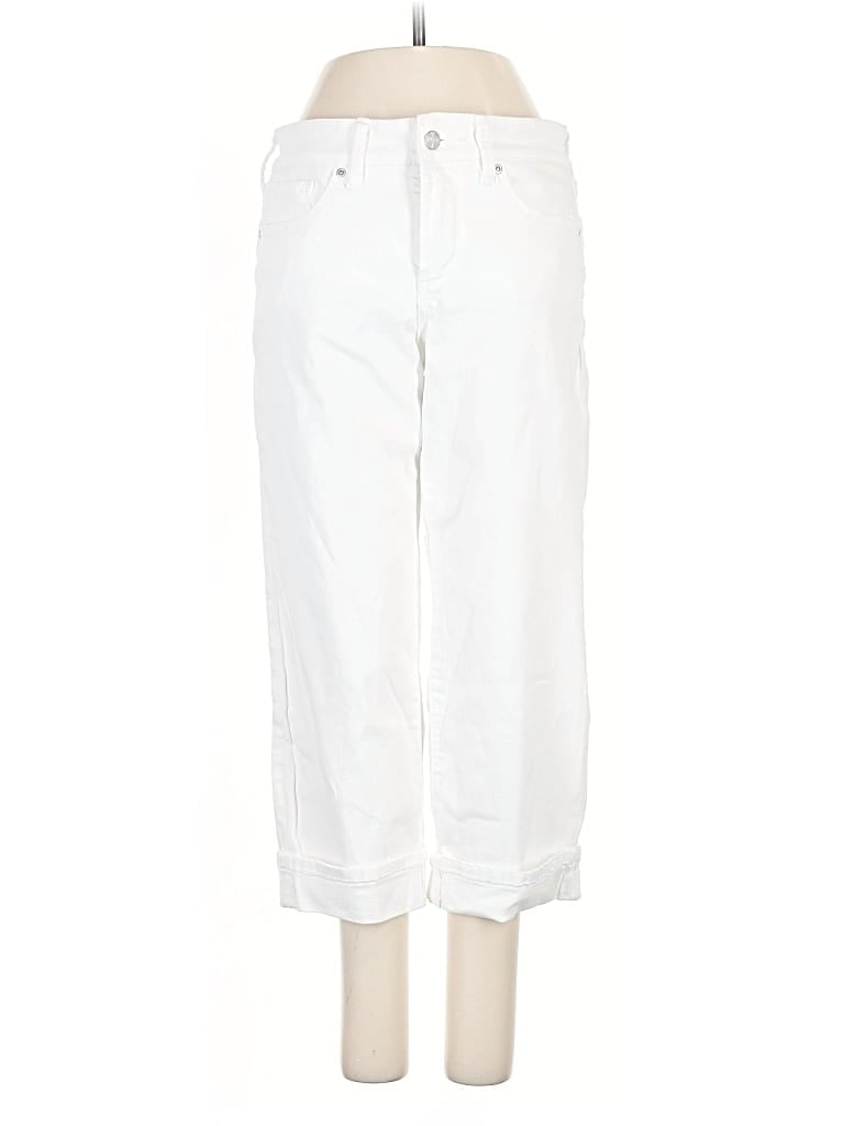 Pre-owned Nydj Casual Pants In White