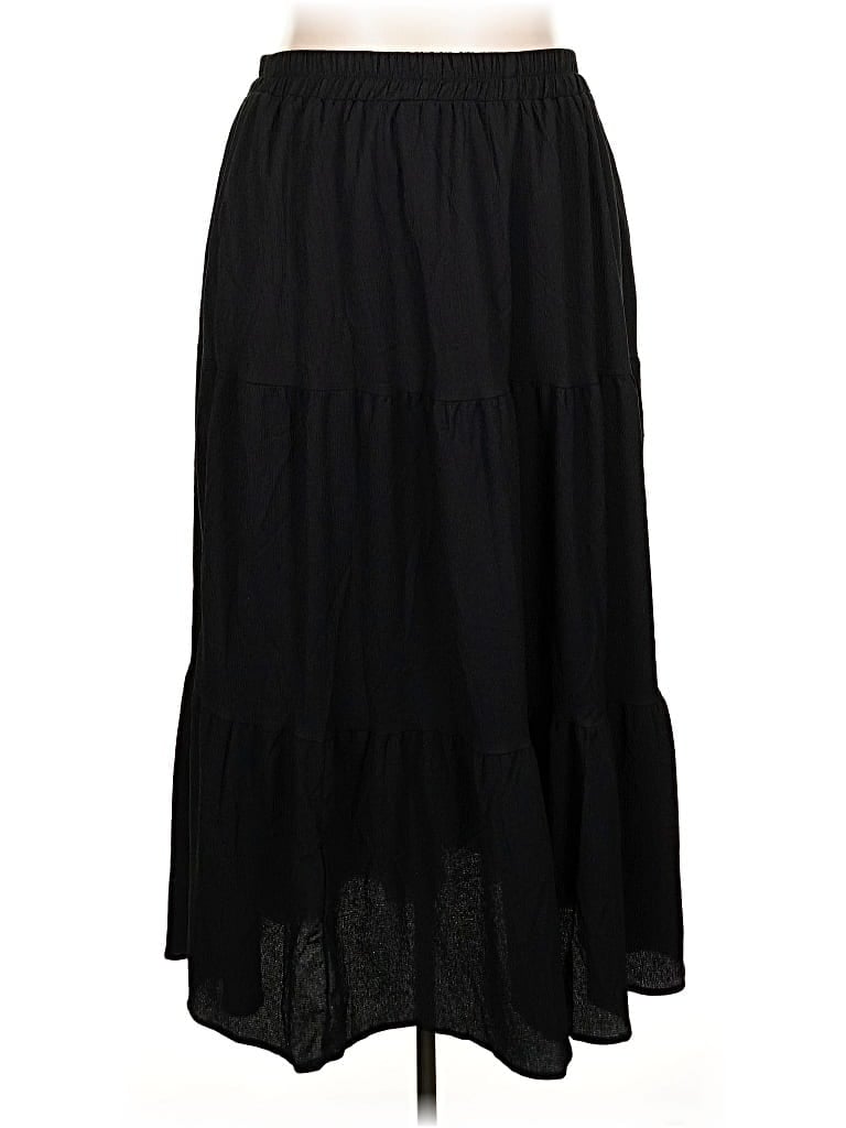 Pre-owned White Mark Casual Skirt In Black