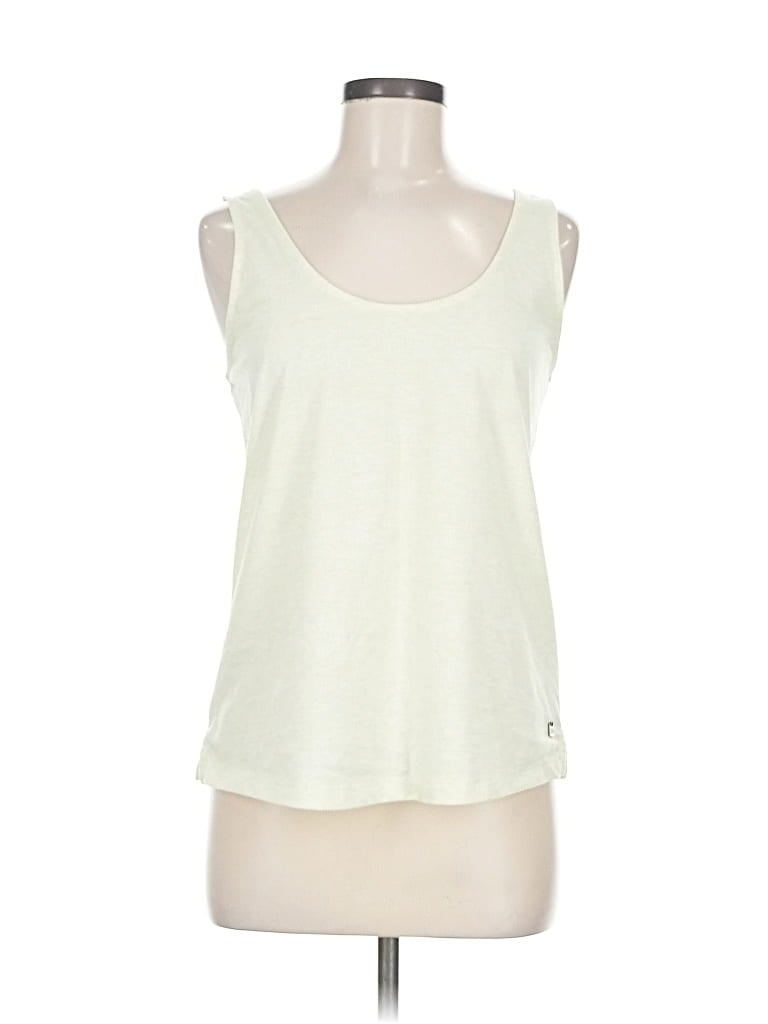 Pre-owned Helly Hansen Tank Top Green Halter Neckline Tops