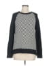 MICHAEL Michael Kors Chevron-herringbone Black Pullover Sweater Size M - photo 1