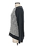 MICHAEL Michael Kors Chevron-herringbone Black Pullover Sweater Size M - photo 5