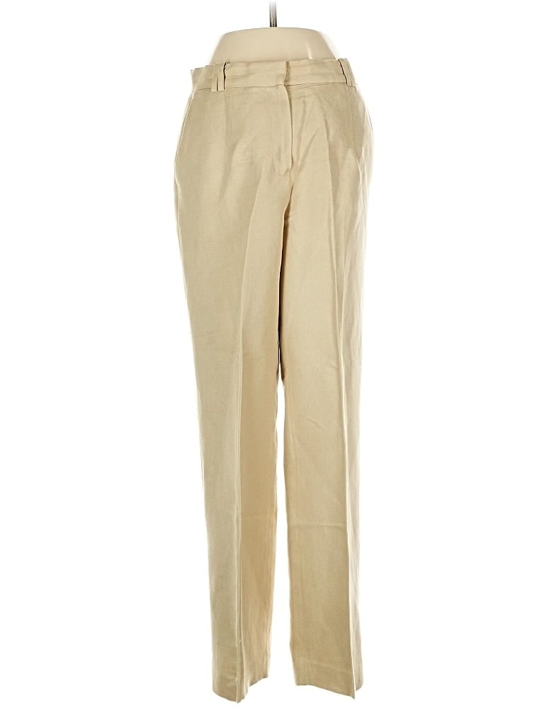 Pre-owned Talbots Linen Pants In Brown
