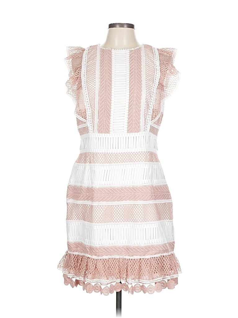 Pre-owned Ever New Casual Dress In White