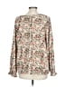 Jessica Simpson Ivory Long Sleeve Blouse Size L - photo 2