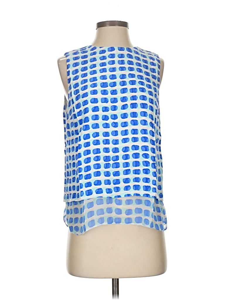 Pre-owned Kate Spade New York Sleeveless Blouse In Blue