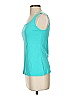 Assorted Brands 100% Cotton Teal Active Tank Size S - photo 5