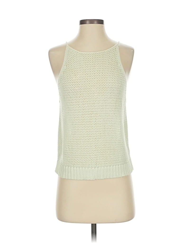 Pre-owned 360 Sweater Sweater Vest In Green