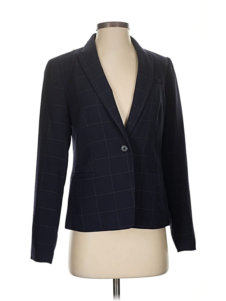 Pre-owned Banana Republic Factory Store Blazer Jacket In Blue