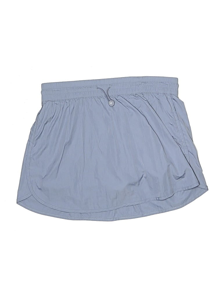 Pre-owned Yogalicious Active Skort In Blue