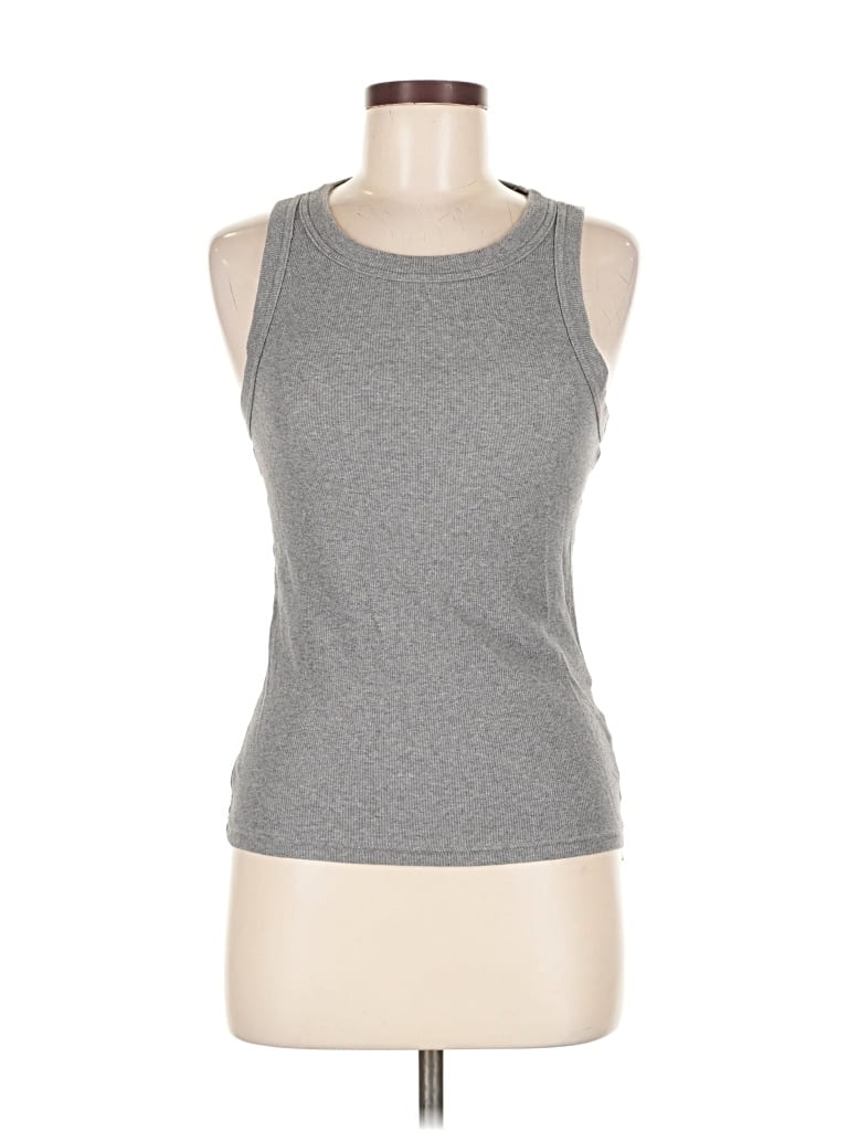 Pre-owned Banana Republic Sleeveless T-shirt In Gray